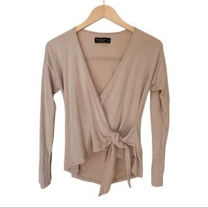 Abercrombie & Fitch Soft And Cozy Wrap Top